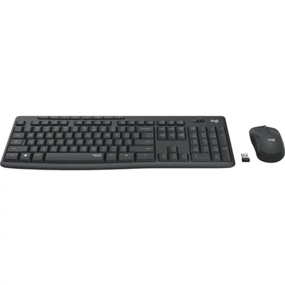 Kép 2/6 - Logitech MK295 Silent Wireless Combo Graphite UK