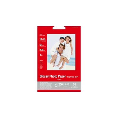 Canon GP-501 fényes eredeti fotópapír (10x15cm, 50 lap, 200g)