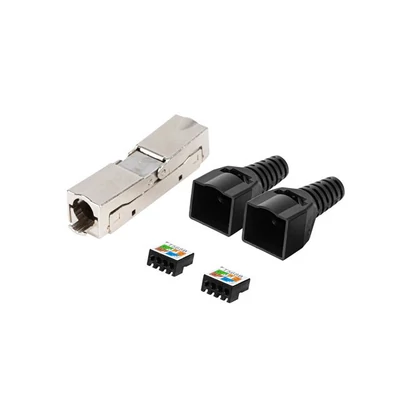 Kép 2/5 - Lanberg 2X RJ45 CAT6 FTP 8P8C Szerszám nélküli adapter