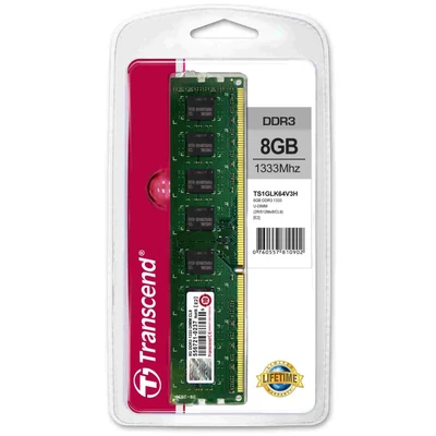 Kép 2/2 - Transcend 8GB DDR3 1333MHz