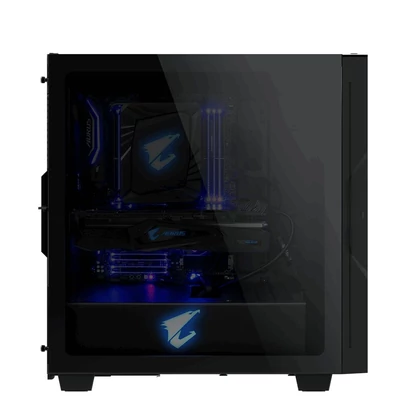 Kép 3/9 - Gigabyte Aorus C300 Glass Black
