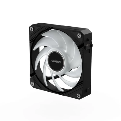 Kép 4/7 - Gigabyte Aorus EZ Chain Fan 120 Black