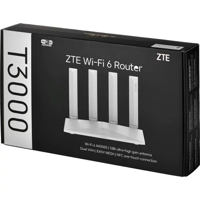 Kép 8/8 - ZTE T3000 WiFi 6 Router
