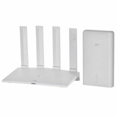 Kép 2/4 - ZTE MC889+T3000 Wi-Fi Router Kit + 5G LTE Outdoor Unit White