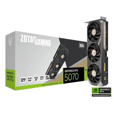 Zotac RTX5070 12GB GDDR7 Gaming Solid