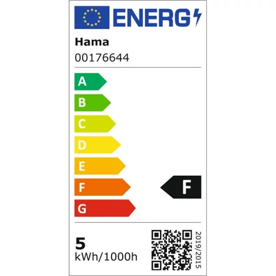Kép 3/3 - Hama E27 RGBW 4,9W Matter Smart LED