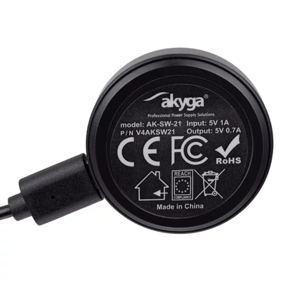 Kép 3/4 - Akyga AK-SW-21 Huawei Watch GT Töltőkábel Black