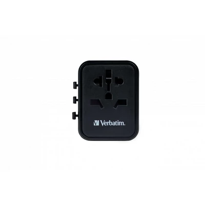 Kép 4/11 - Verbatim Universal Travel Adapter UTA-03 Plug with USB-C PD & QC, 2 x USB-C & 2 x USB-A ports