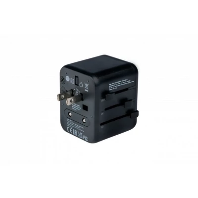 Kép 8/11 - Verbatim Universal Travel Adapter UTA-03 Plug with USB-C PD & QC, 2 x USB-C & 2 x USB-A ports