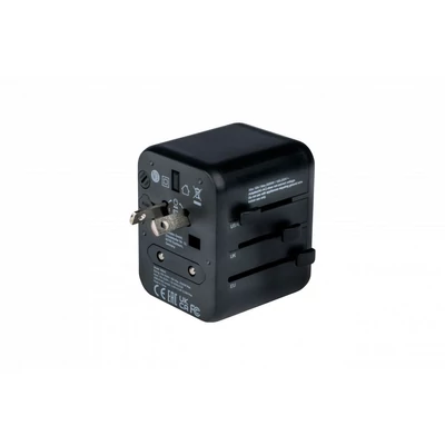 Kép 9/11 - Verbatim Universal Travel Adapter UTA-03 Plug with USB-C PD & QC, 2 x USB-C & 2 x USB-A ports