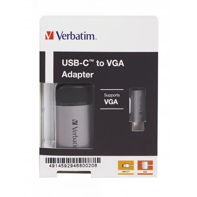 Kép 6/6 - Verbatim USB-C to VGA Adapter