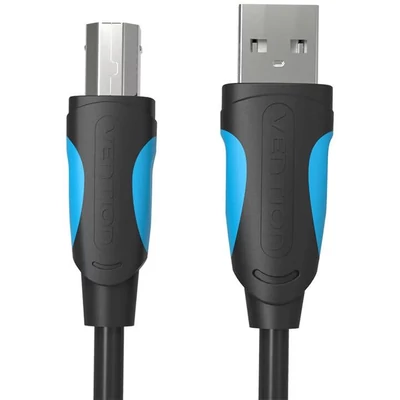 Vention USB-A 2.0 to USB-B 2.0 cable 10m Black