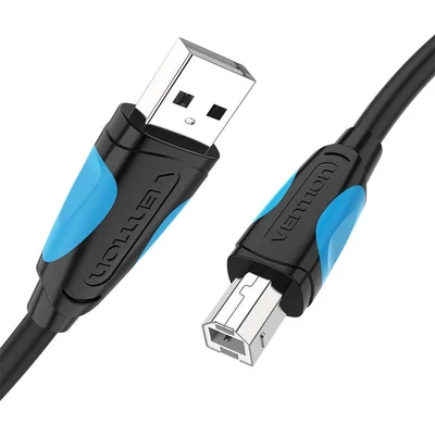 Kép 4/5 - Vention USB-A 2.0 to USB-B 2.0 cable 10m Black