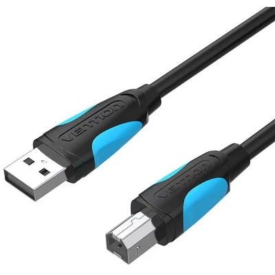 Kép 5/5 - Vention USB-A 2.0 to USB-B 2.0 cable 10m Black