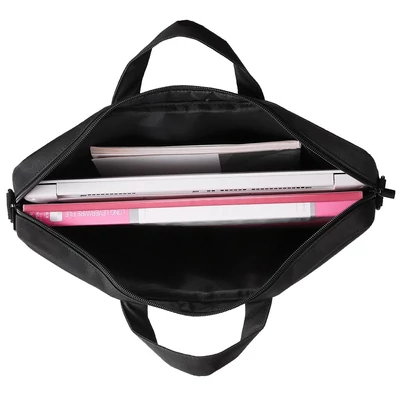 Kép 7/7 - V7 CTK16-BLK Essential Slim Topload Laptop case 16" Black