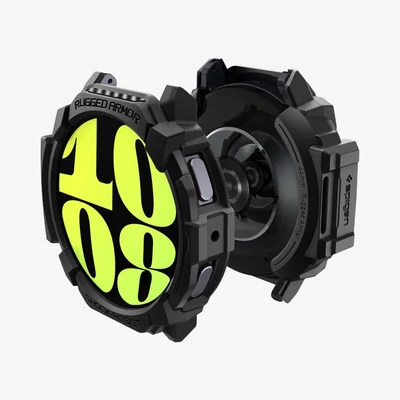 Kép 2/11 - Spigen Rugged Armor Samsung Galaxy Watch7 (44mm) Matte Black