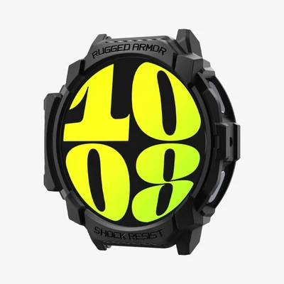 Kép 7/11 - Spigen Rugged Armor Samsung Galaxy Watch7 (44mm) Matte Black