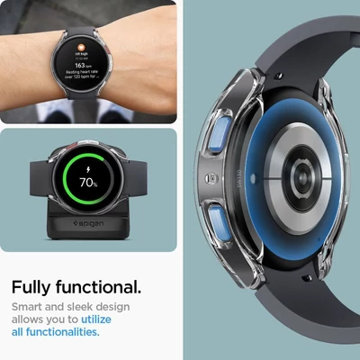 Kép 6/12 - Spigen Ultra Hybrid Samsung Galaxy Watch6 40mm Crystal Clear