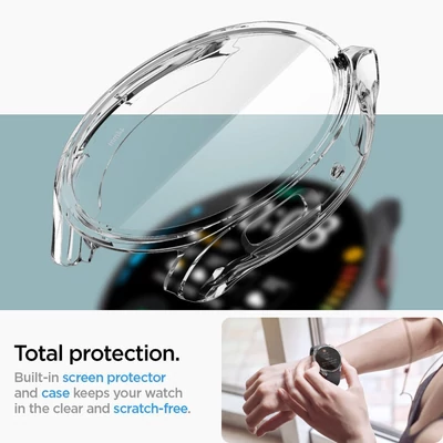 Kép 9/12 - Spigen Ultra Hybrid Samsung Galaxy Watch6 40mm Crystal Clear