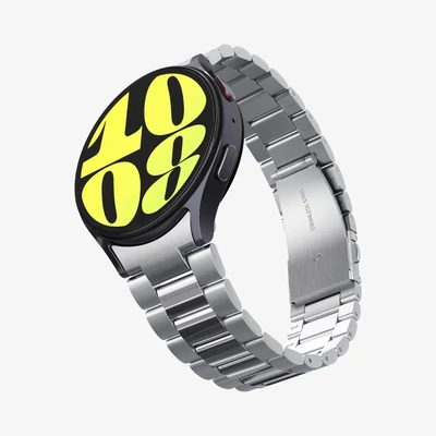 Kép 3/9 - Spigen Modern Fit 316L Samsung Galaxy Watch7 44/40mm Silver