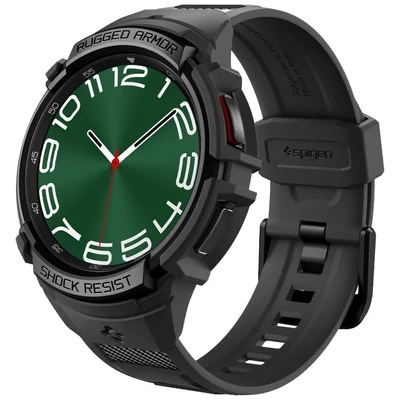 Spigen Rugged Armor Pro for Samsung Galaxy Watch6 Classic 47mm Black