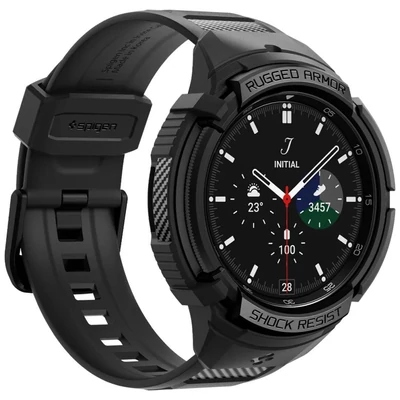 Kép 10/17 - Spigen Rugged Armor Pro for Samsung Galaxy Watch6 Classic 47mm Black