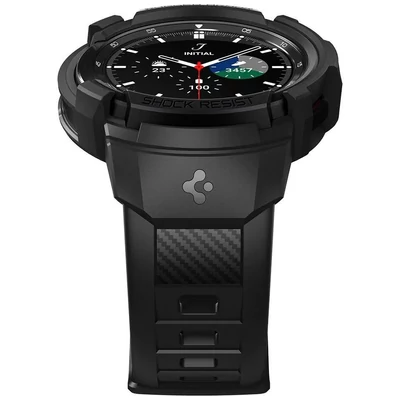 Kép 5/10 - Spigen Rugged Armor Pro Samsung Galaxy Watch 4 Classic Black