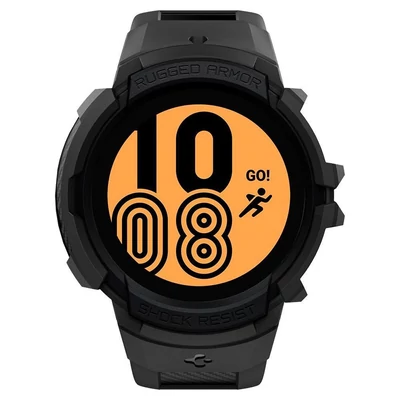 Kép 3/12 - Spigen Rugged Armor Pro Samsung Galaxy Watch5/Watch4 40mm Charcoal Gray