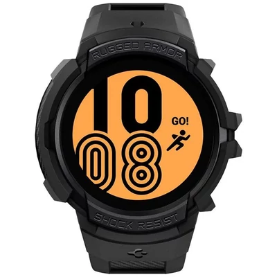 Kép 10/11 - Spigen Rugged Armor Pro Samsung Galaxy Watch5/Watch4 44mm Black