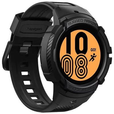 Kép 9/11 - Spigen Rugged Armor Pro Samsung Galaxy Watch5/Watch4 44mm Black
