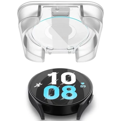 Kép 4/9 - Spigen Glass tR EZ Fit 2 Pack Samsung Galaxy Watch6 40mm