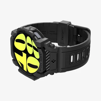 Kép 9/11 - Spigen Rugged Armor Pro Samsung Galaxy Watch7 (40mm) Matte Black