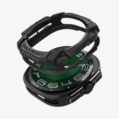 Kép 3/9 - Spigen Rugged Armor Samsung Galaxy Watch Ultra Matte Black