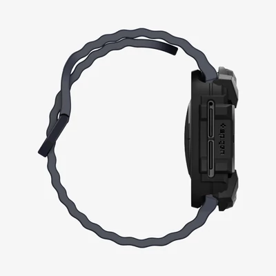 Kép 8/9 - Spigen Rugged Armor Samsung Galaxy Watch Ultra Matte Black