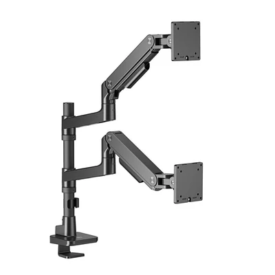 Kép 13/17 - ACT AC8343 Dual Monitor Arm Office Premium with Gas Spring Pole Mounted