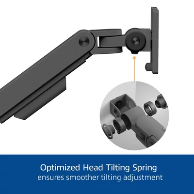 Kép 5/17 - ACT AC8343 Dual Monitor Arm Office Premium with Gas Spring Pole Mounted