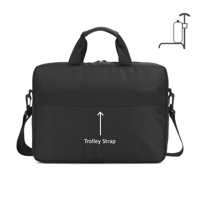 Kép 8/9 - ACT AC8570 Suburb shoulder bag for laptops up to 15,6" Black