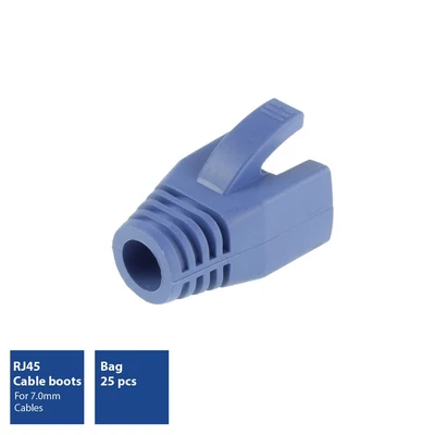 Kép 2/6 - ACT ACT RJ45 boot for 7.0 mm cable Blue