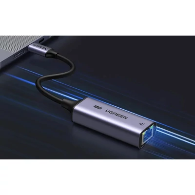 Kép 2/3 - UGREEN USB-C to RJ45 2,5G Ethernet Adapter Grey