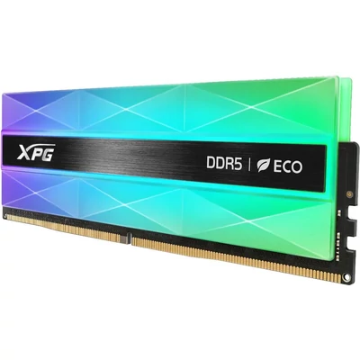 Kép 3/4 - A-Data 16GB DDR5 6000MHz Lancer Neon RGB