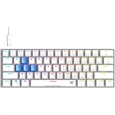 Acer Predator Aethon 330 RGB Gaming Keyboard White US