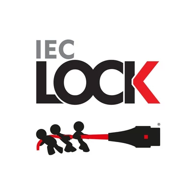 Kép 6/6 - ACT AK5040 Powercord Schuko CEE 7/7 male (angled) - C13 IEC Lock 2m Black