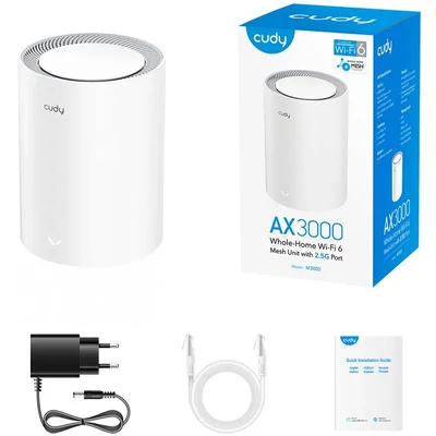 Kép 2/2 - Cudy AX3000 2.5G Dual Band Wi-Fi 6 Mesh System