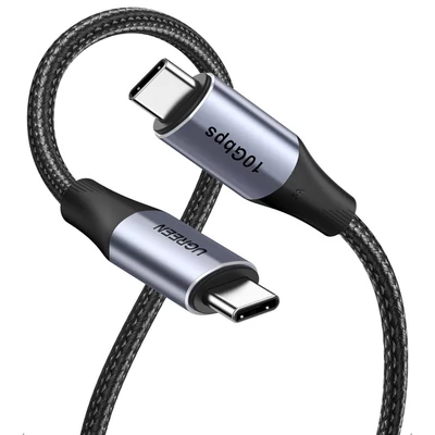 Kép 4/5 - UGREEN USB-C to USB-C Cable 140W Gen2 1m Black