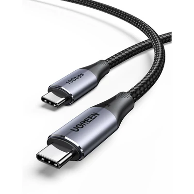 Kép 5/5 - UGREEN USB-C to USB-C Cable 140W Gen2 1m Black