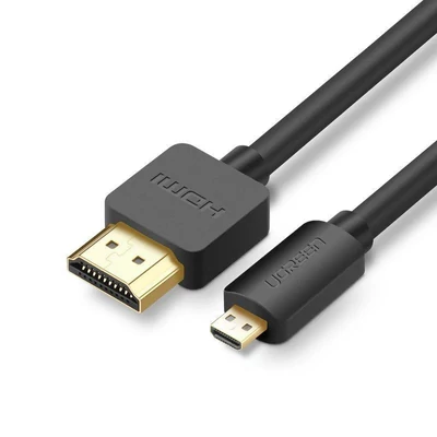 Kép 2/2 - UGREEN HD127 Micro HDMI - HDMI 4K Cable 1m Black