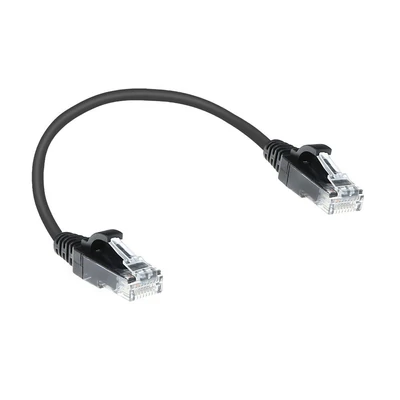 Kép 2/7 - ACT CAT6 U-UTP Patch Cable 0,15m Black