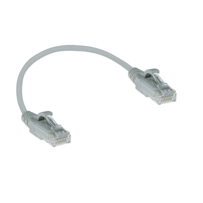 Kép 2/2 - ACT CAT6 U-UTP Patch Cable 0,15m Grey