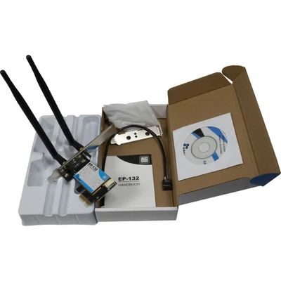 Kép 4/6 - Inter-Tech EP-132 PCIe Adapter with WiFi 5 and Bluetooth 4.2