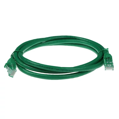Kép 2/2 - ACT CAT6 U-UTP Patch Cable 3m Green